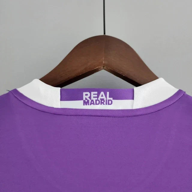 Adidas 2016/17 Real Madrid II Away Retro Shirt Mens Purple