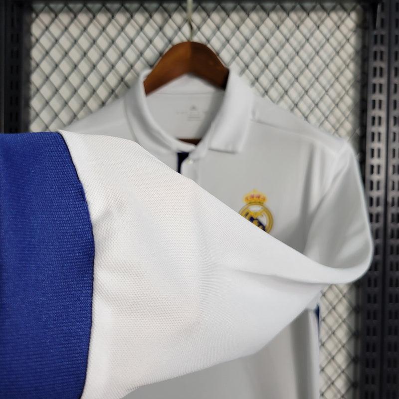 Adidas 2016/17 Real Madrid Retro Long Sleeve Shirt Men's White