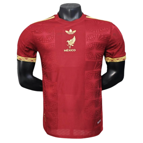Mexico 25/26 Gold Cup Edition Shirt - Red - Player Version