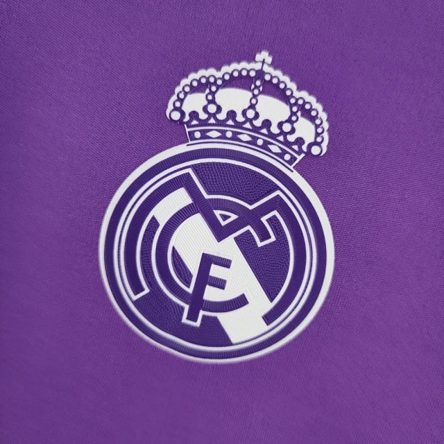 Adidas 2016/17 Real Madrid II Away Retro Shirt Mens Purple