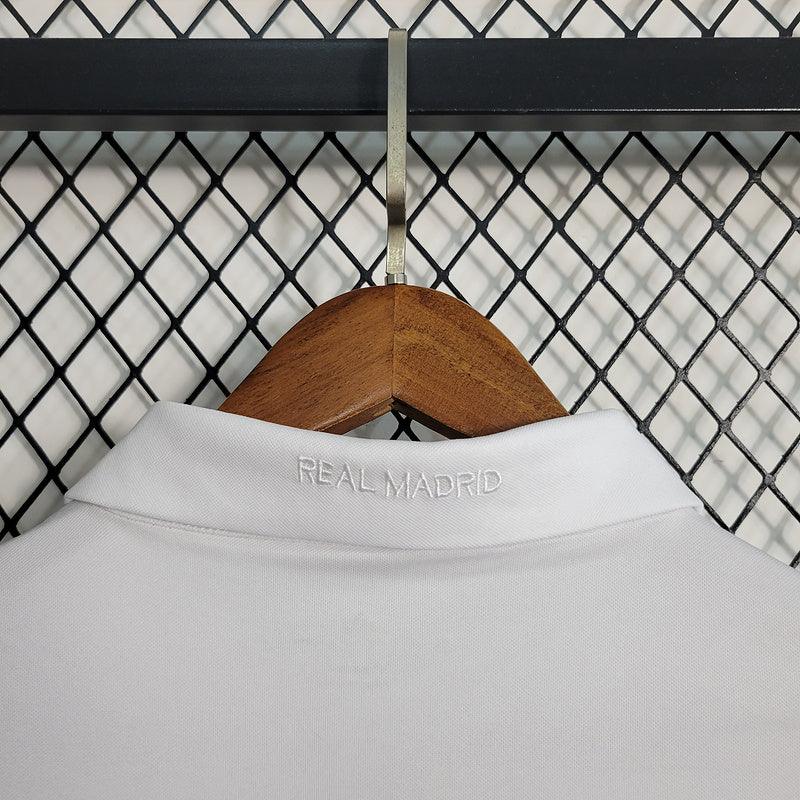 Adidas 2016/17 Real Madrid Retro Long Sleeve Shirt Men's White