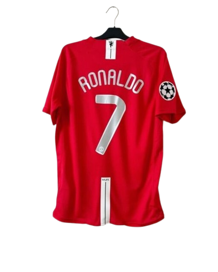 Manchester United Home 2007/08 Retro Shirt Men Red