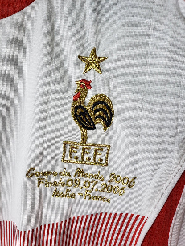Adidas 2006/07 France II Away Retro Shirt Men White