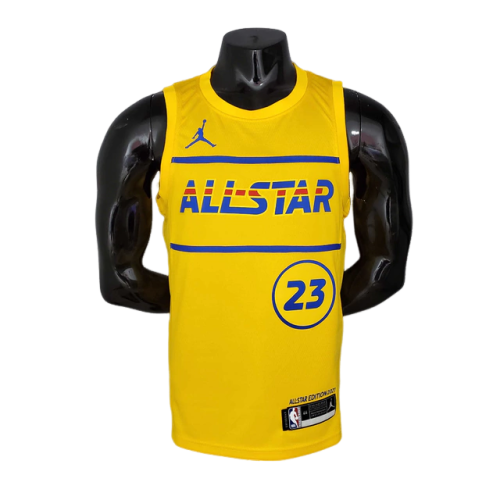 NBA 2021 All Star Tank Top Yellow - Nike - Men 