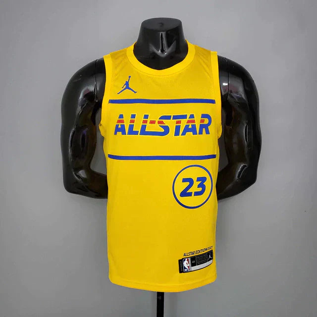 NBA 2021 All Star Tank Top Yellow - Nike - Men 