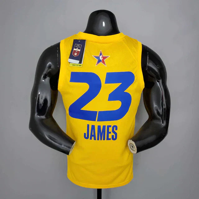 NBA 2021 All Star Tank Top Yellow - Nike - Men 