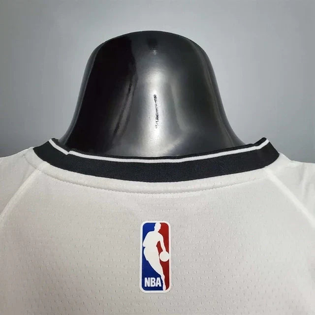 Brooklyn Nets Black and White Tank Top - Nike - Mens 