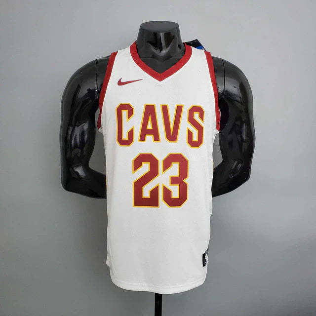 Cleveland Cavaliers White Tank Top - Nike - Men's 