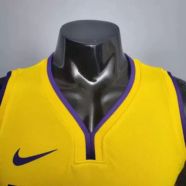 Los Angeles Lakers Yellow Tank Top - Nike - Mens V-Neck 