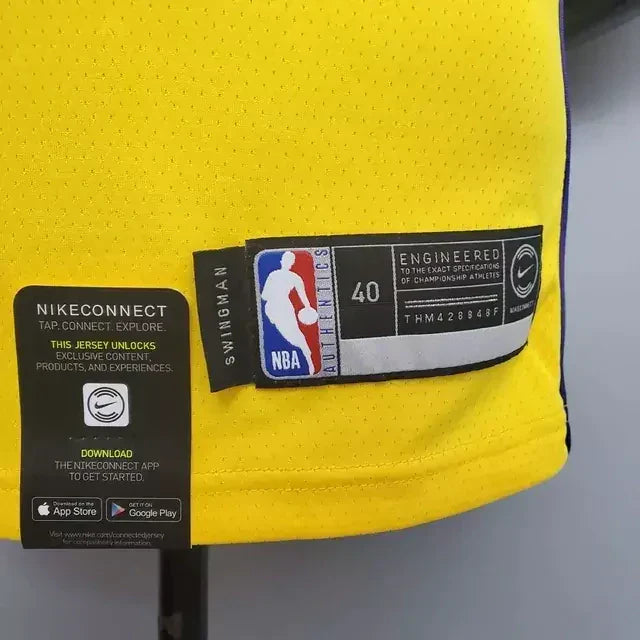 Los Angeles Lakers Yellow Tank Top - Nike - Mens V-Neck 