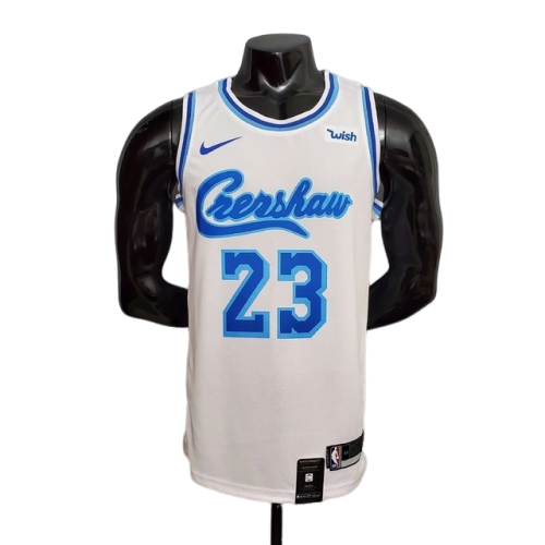 Los Angeles Lakers White Crenshaw Tank Top - Nike - Mens 