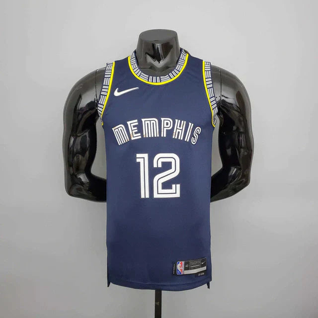 Memphis Grizzlies NBA Tank Top Navy Blue - Nike - Men's 