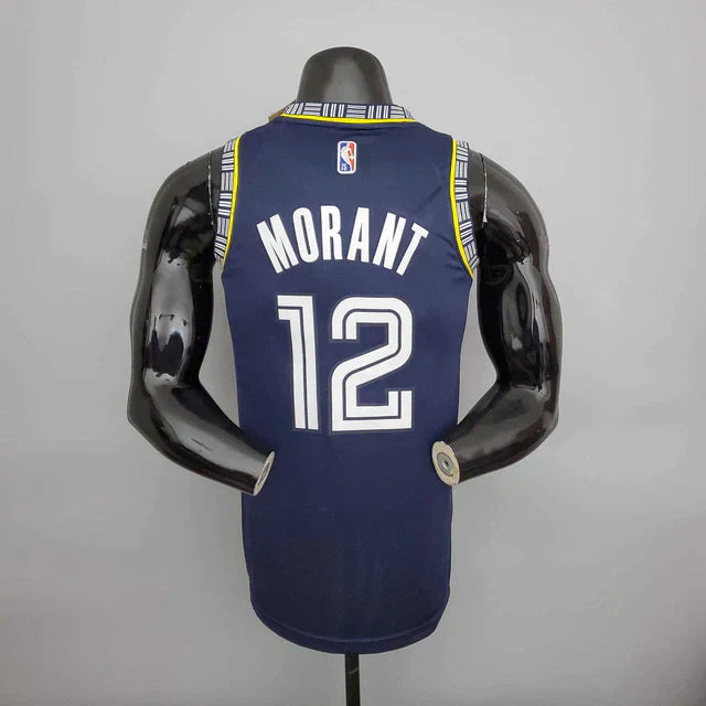 Memphis Grizzlies NBA Tank Top Navy Blue - Nike - Men's 