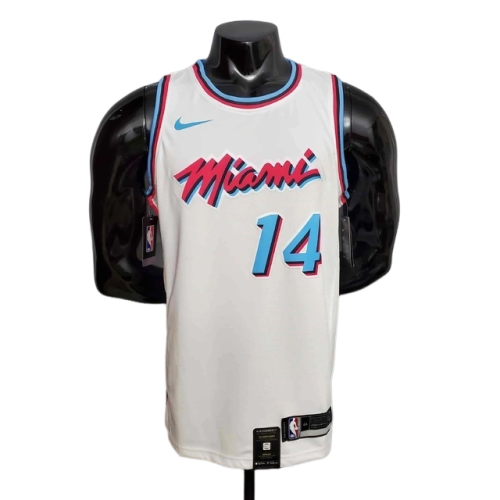 Miami Heat NBA Tank Top White - Nike - Men 