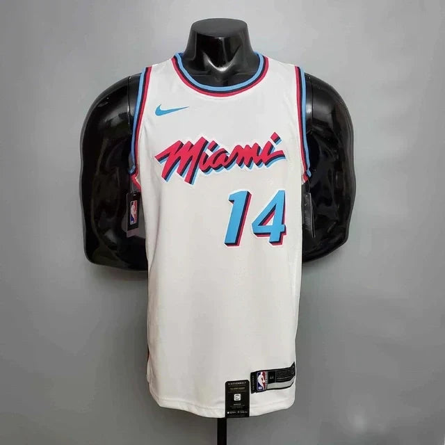 Miami Heat NBA Tank Top White - Nike - Men 