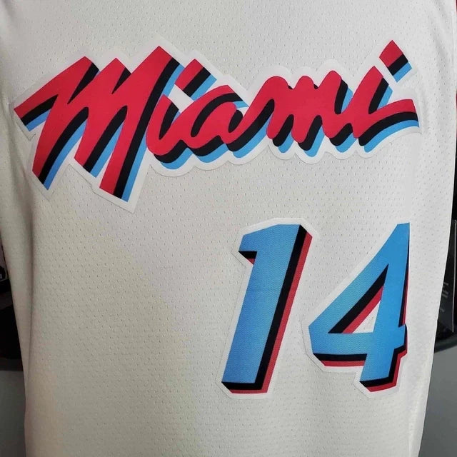 Miami Heat NBA Tank Top White - Nike - Men 