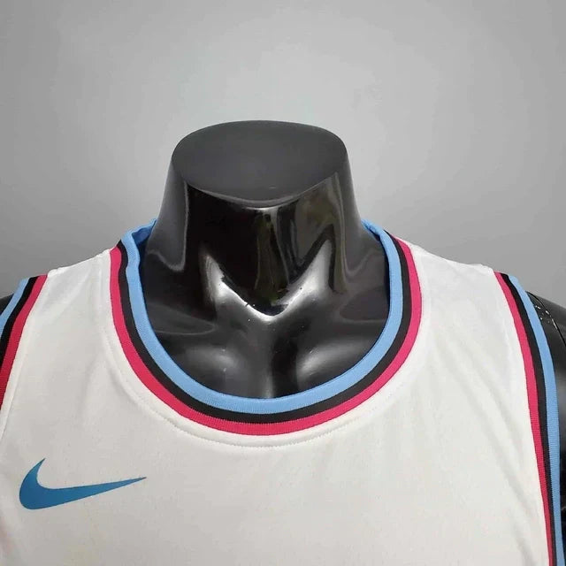Miami Heat NBA Tank Top White - Nike - Men 