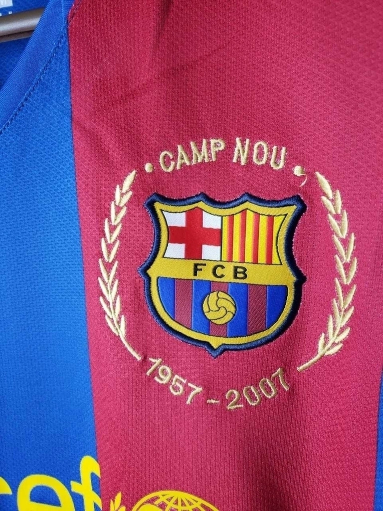 Barcelona Retro Shirt 2006/2007 - Nike Blue Maroon
