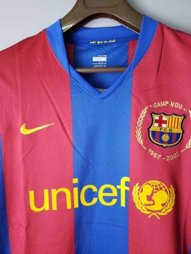 Barcelona Retro Shirt 2006/2007 - Nike Blue Maroon