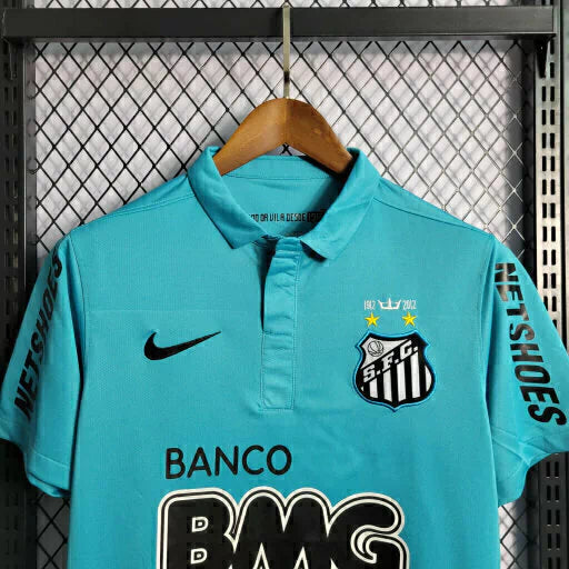 Santos Nike Neymar Retro 2012/13 Men's Blue Shirt
