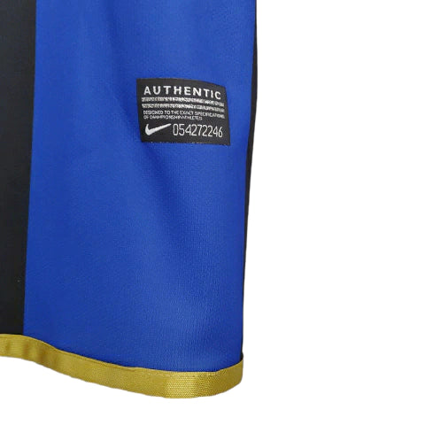 Inter Milan Retro 2008/2009 Shirt Blue and Black - Nike