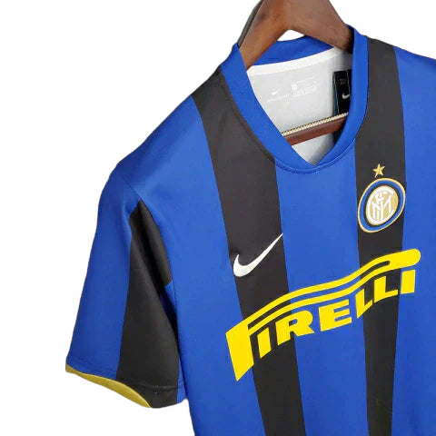 Inter Milan Retro 2008/2009 Shirt Blue and Black - Nike