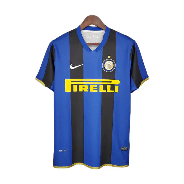 Inter Milan Retro 2008/2009 Shirt Blue and Black - Nike