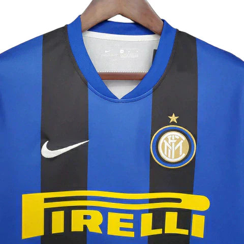 Inter Milan Retro 2008/2009 Shirt Blue and Black - Nike