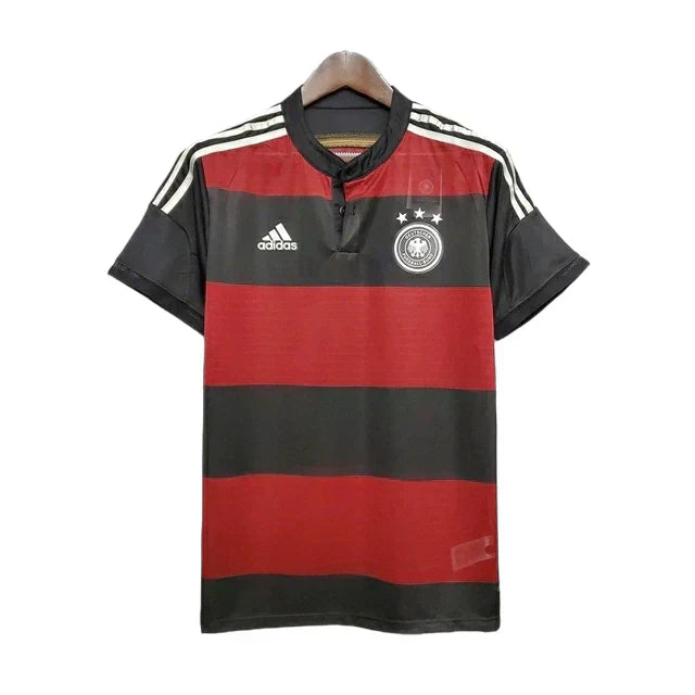 Germany Retro 2014 Shirt - Adidas - Black and Red