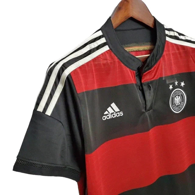 Germany Retro 2014 Shirt - Adidas - Black and Red
