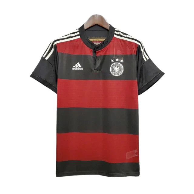 Germany Retro 2014 Shirt - Adidas - Black and Red