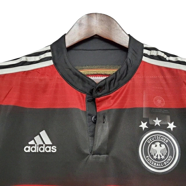 Germany Retro 2014 Shirt - Adidas - Black and Red