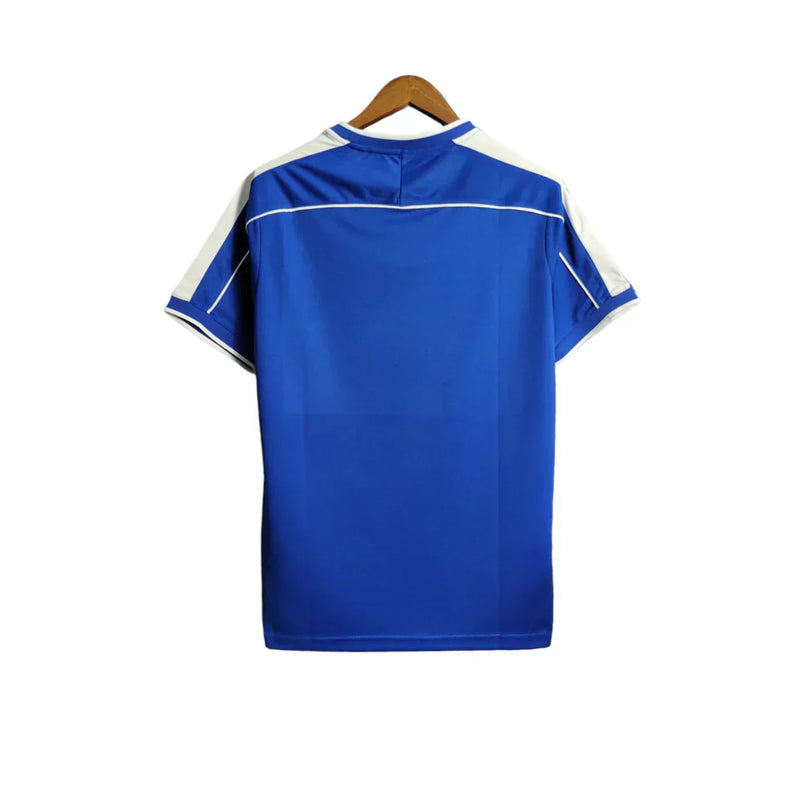 Nike Men's Brazil National Team II Away Retro Shirt 1998/99 Blue