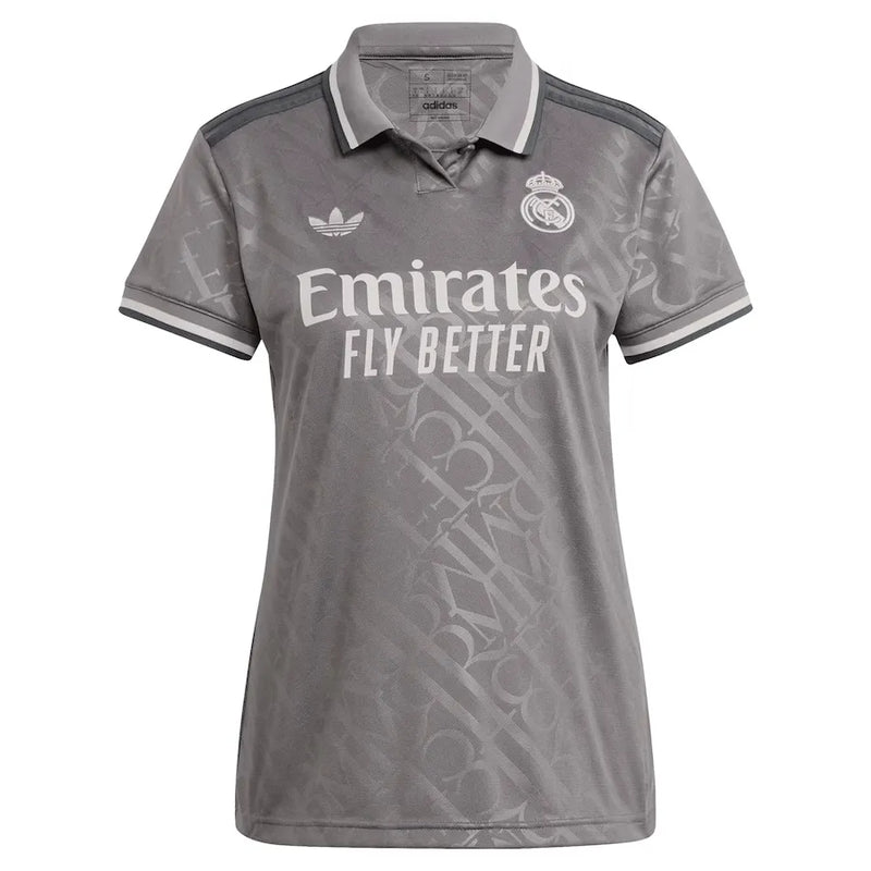 Real Madrid Women's Third Shirt 24/25 - Grey